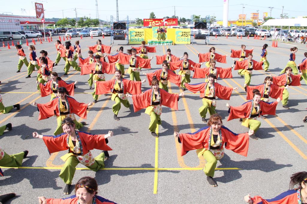 奥州前沢よさこいFesta11後編（奥州前沢よさこいフェスタ2015) 2015/07/12