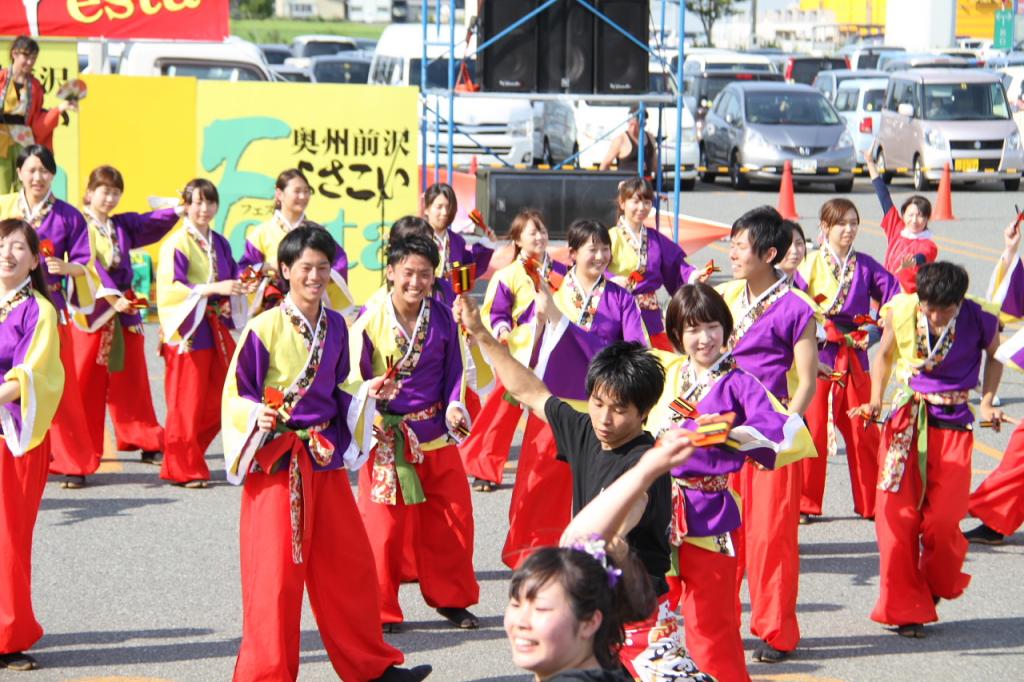 奥州前沢よさこいFesta11後編（奥州前沢よさこいフェスタ2015) 2015/07/12