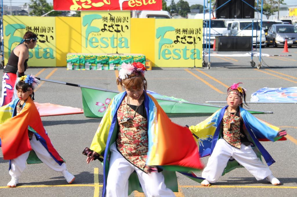 奥州前沢よさこいFesta11後編（奥州前沢よさこいフェスタ2015) 2015/07/12