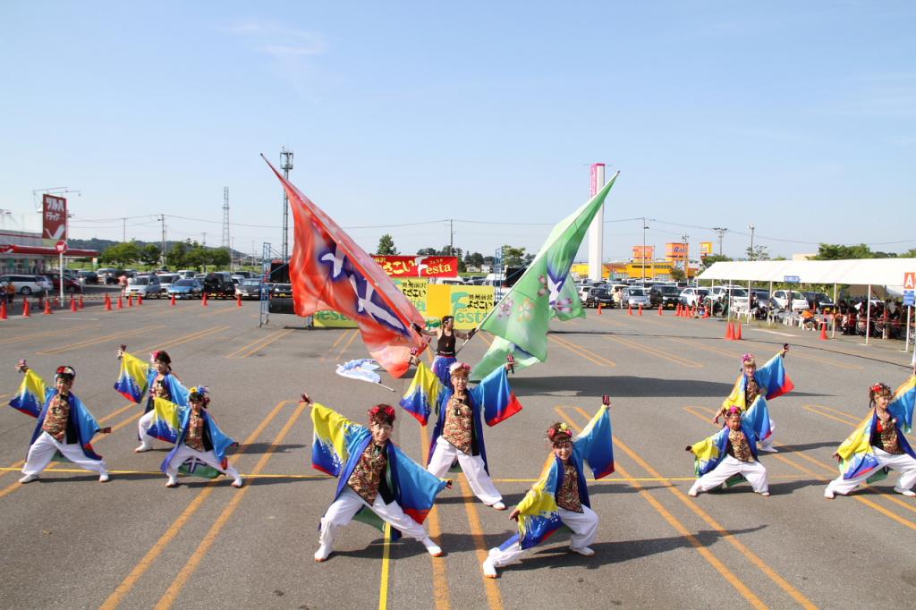 奥州前沢よさこいFesta11後編（奥州前沢よさこいフェスタ2015) 2015/07/12