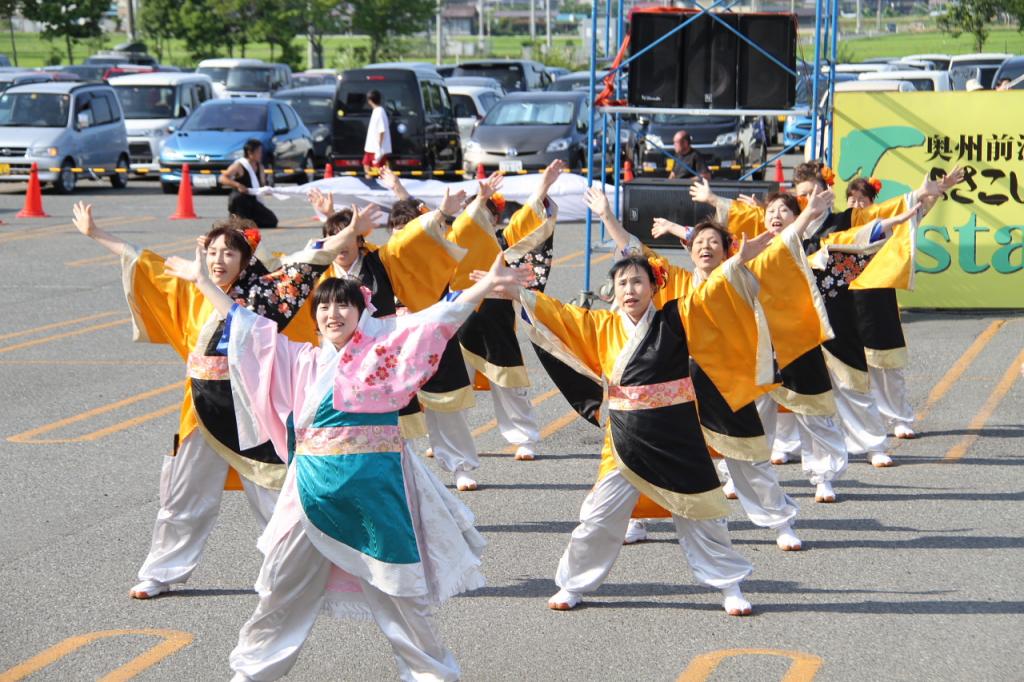 奥州前沢よさこいFesta11後編（奥州前沢よさこいフェスタ2015) 2015/07/12