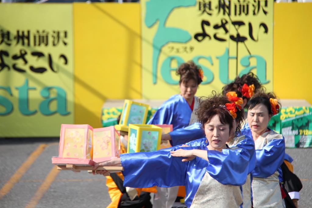 奥州前沢よさこいFesta11後編（奥州前沢よさこいフェスタ2015) 2015/07/12