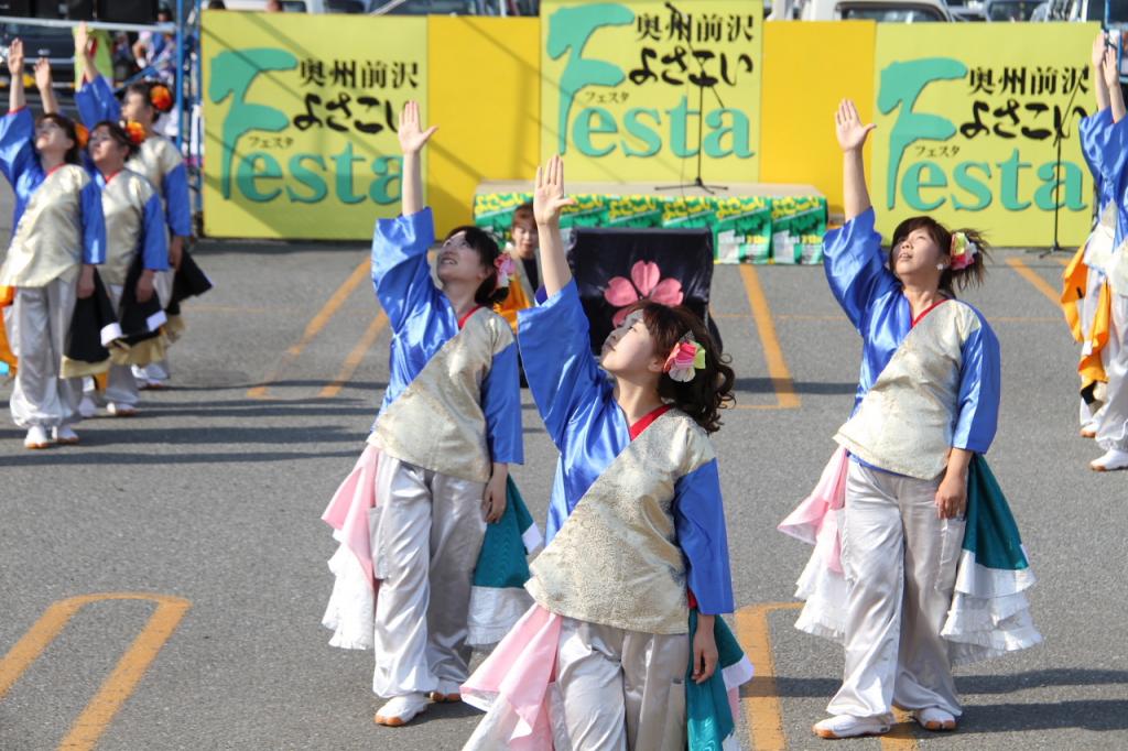 奥州前沢よさこいFesta11後編（奥州前沢よさこいフェスタ2015) 2015/07/12