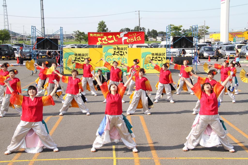 奥州前沢よさこいFesta11後編（奥州前沢よさこいフェスタ2015) 2015/07/12
