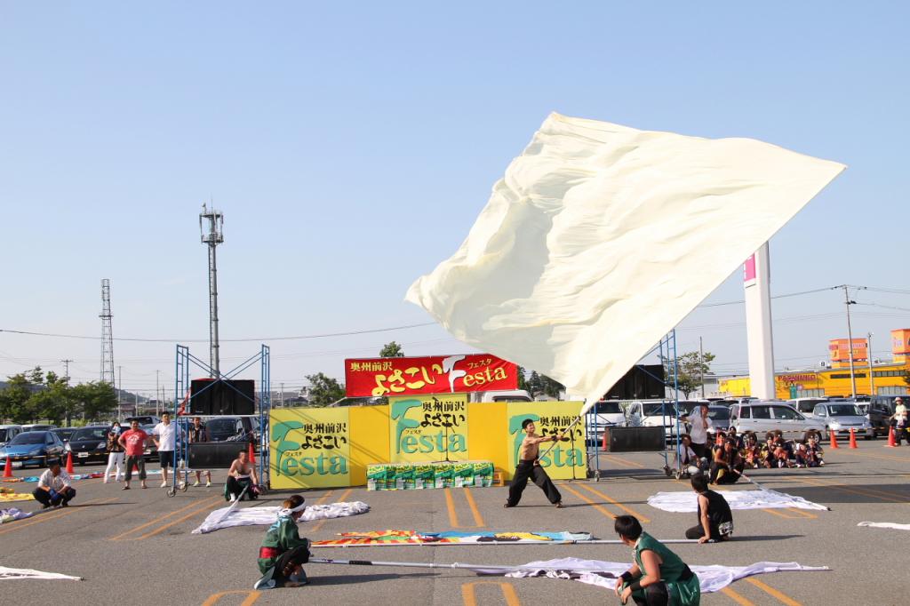 奥州前沢よさこいFesta11後編（奥州前沢よさこいフェスタ2015) 2015/07/12