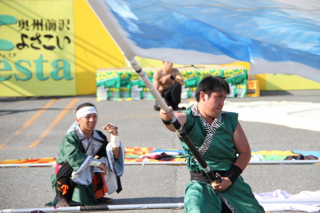 奥州前沢よさこいFesta11後編（奥州前沢よさこいフェスタ2015) 2015/07/12