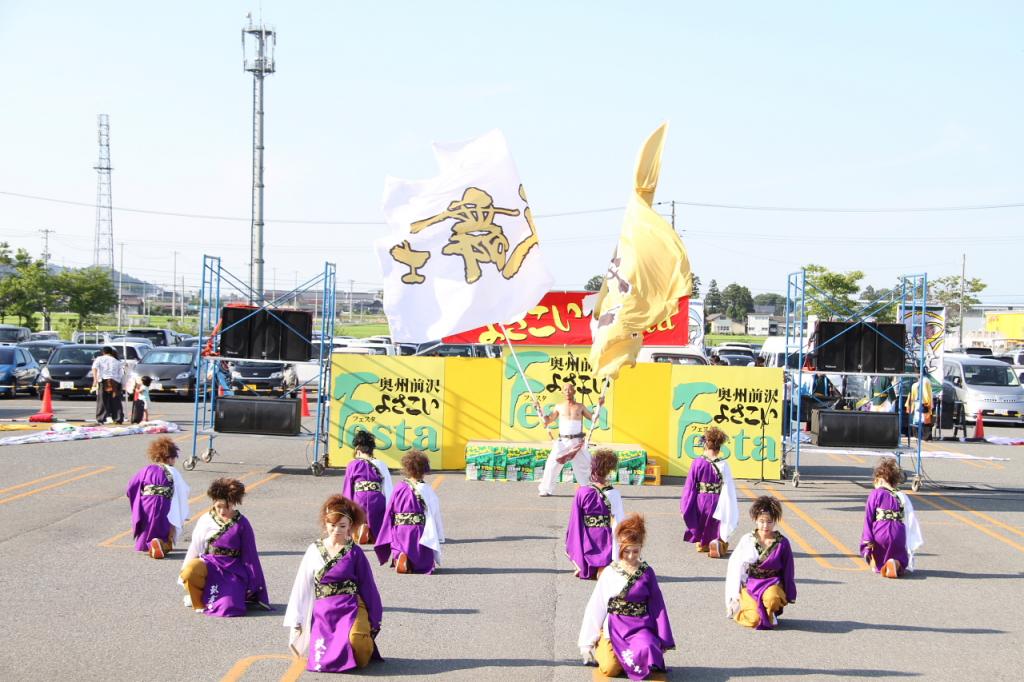 奥州前沢よさこいFesta11後編（奥州前沢よさこいフェスタ2015) 2015/07/12