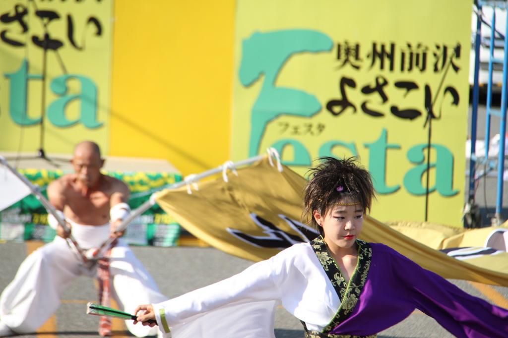 奥州前沢よさこいFesta11後編（奥州前沢よさこいフェスタ2015) 2015/07/12