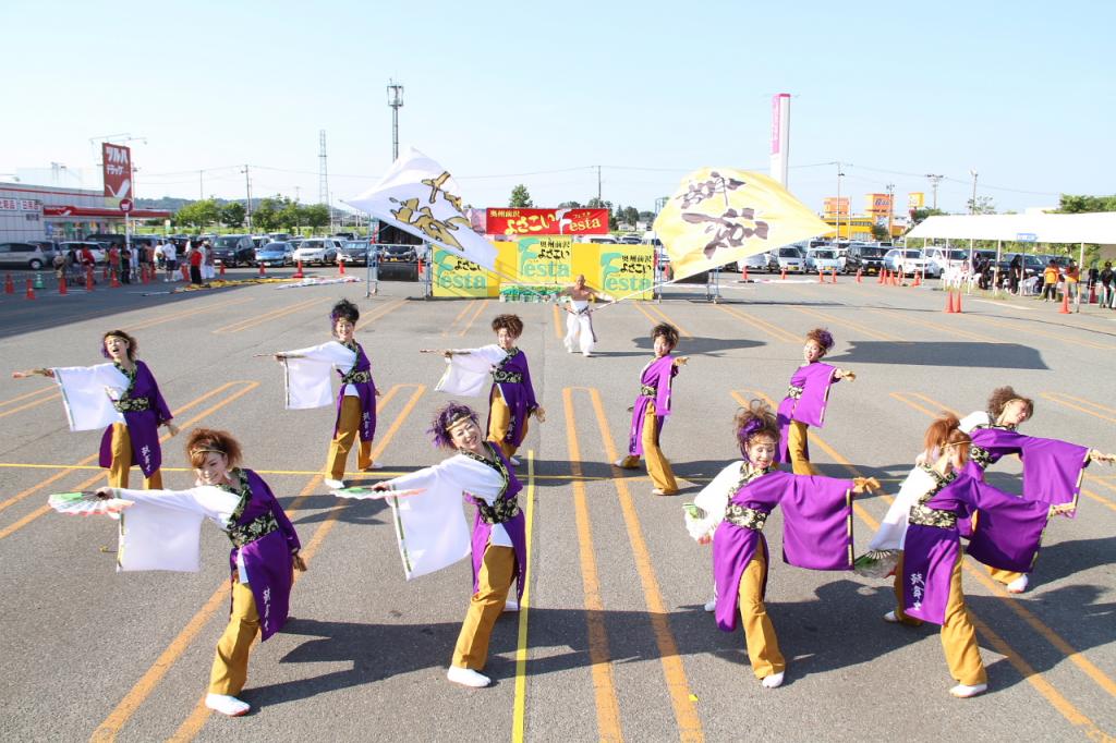 奥州前沢よさこいFesta11後編（奥州前沢よさこいフェスタ2015) 2015/07/12