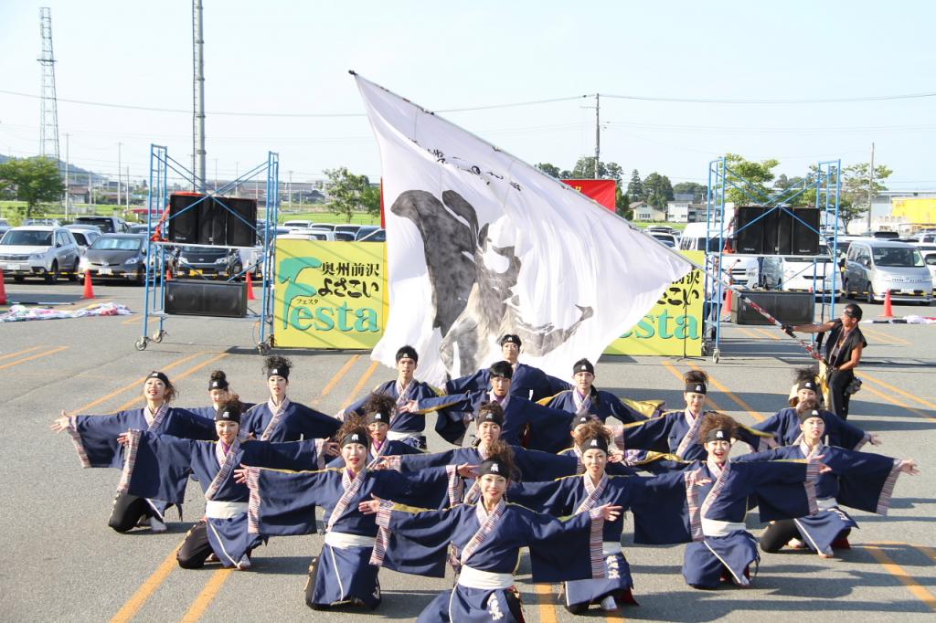 奥州前沢よさこいFesta11後編（奥州前沢よさこいフェスタ2015) 2015/07/12