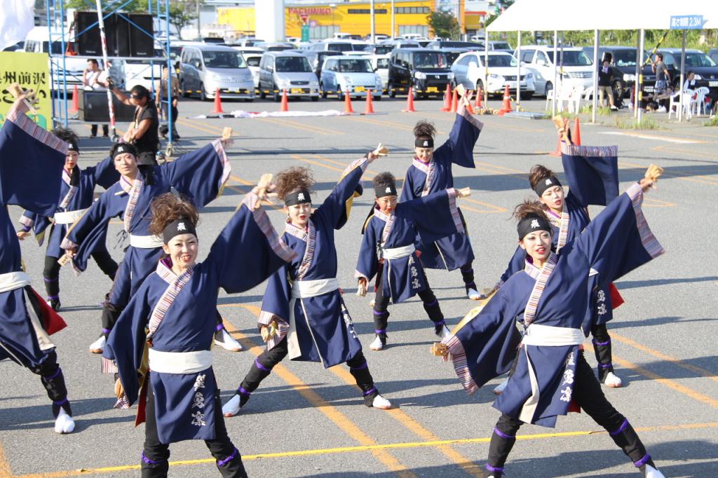 奥州前沢よさこいFesta11後編（奥州前沢よさこいフェスタ2015) 2015/07/12