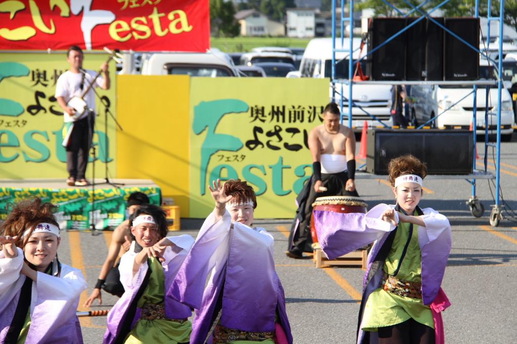 奥州前沢よさこいFesta11後編（奥州前沢よさこいフェスタ2015) 2015/07/12