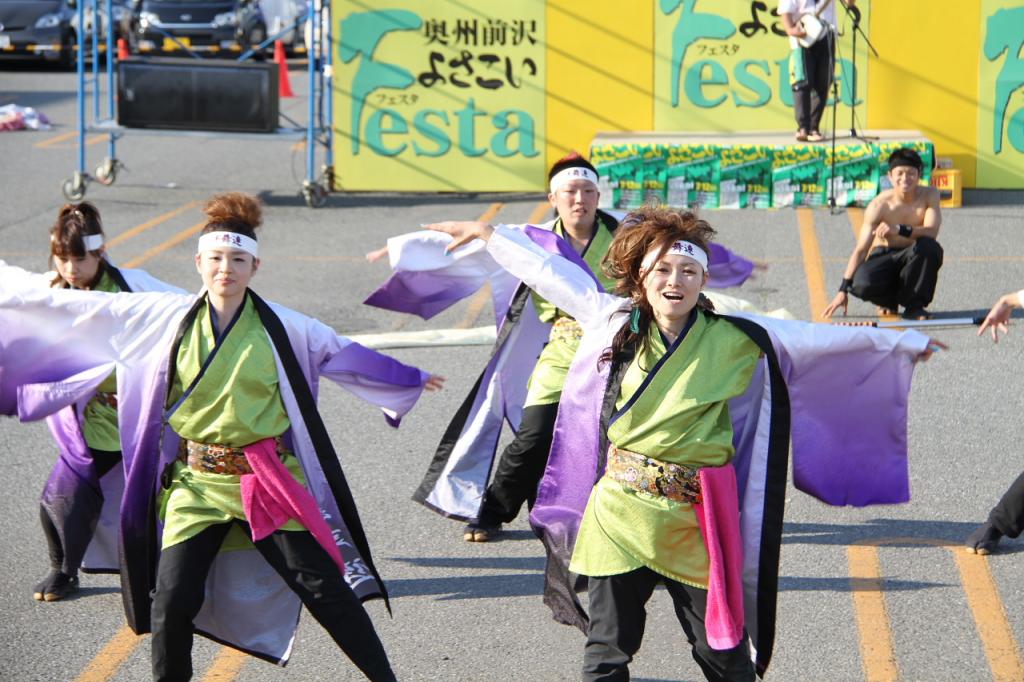 奥州前沢よさこいFesta11後編（奥州前沢よさこいフェスタ2015) 2015/07/12