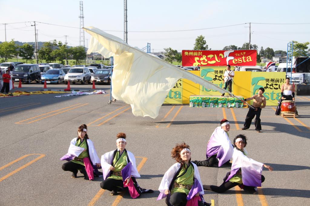 奥州前沢よさこいFesta11後編（奥州前沢よさこいフェスタ2015) 2015/07/12