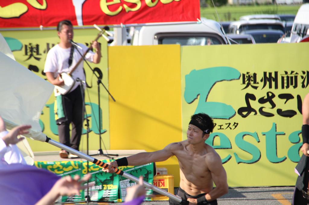 奥州前沢よさこいFesta11後編（奥州前沢よさこいフェスタ2015) 2015/07/12