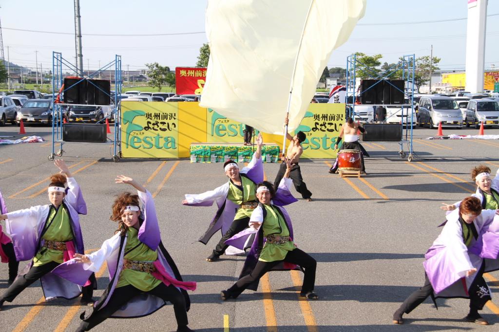 奥州前沢よさこいFesta11後編（奥州前沢よさこいフェスタ2015) 2015/07/12