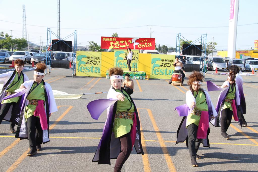 奥州前沢よさこいFesta11後編（奥州前沢よさこいフェスタ2015) 2015/07/12