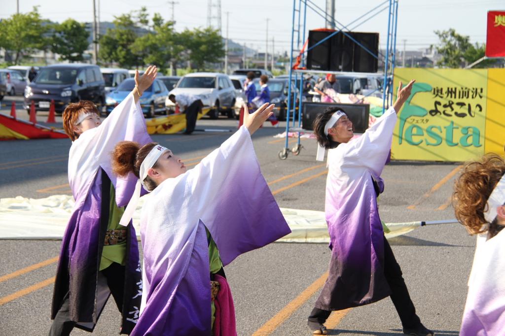 奥州前沢よさこいFesta11後編（奥州前沢よさこいフェスタ2015) 2015/07/12