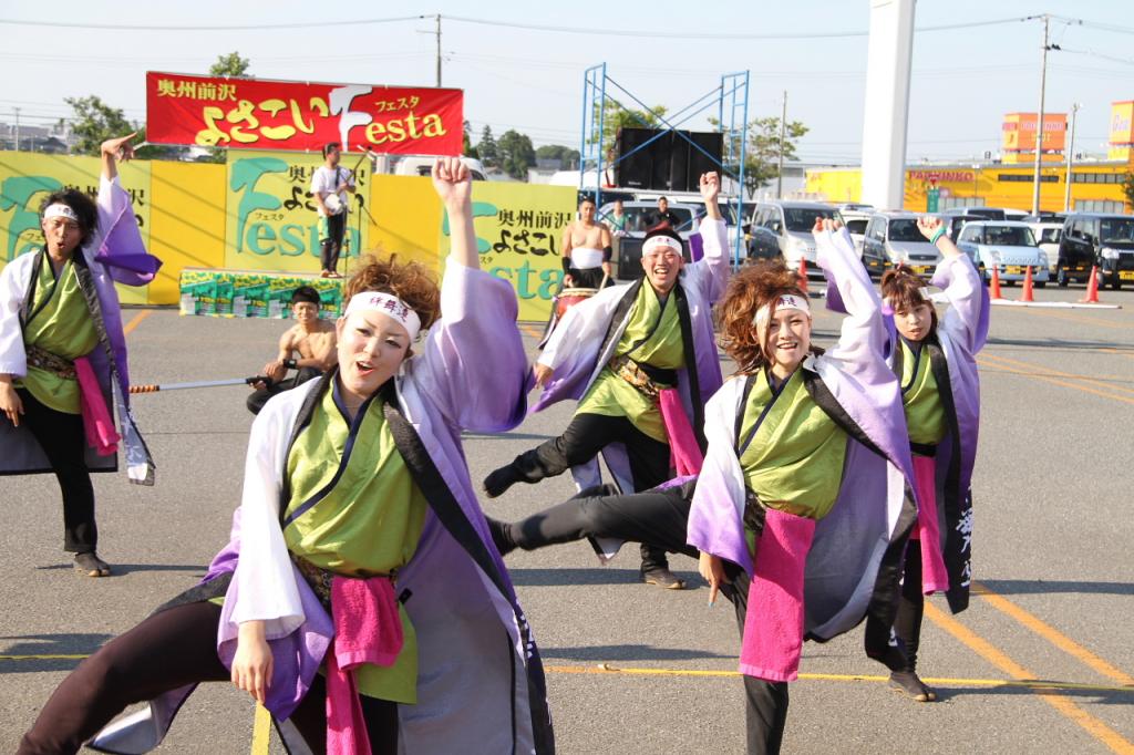 奥州前沢よさこいFesta11後編（奥州前沢よさこいフェスタ2015) 2015/07/12