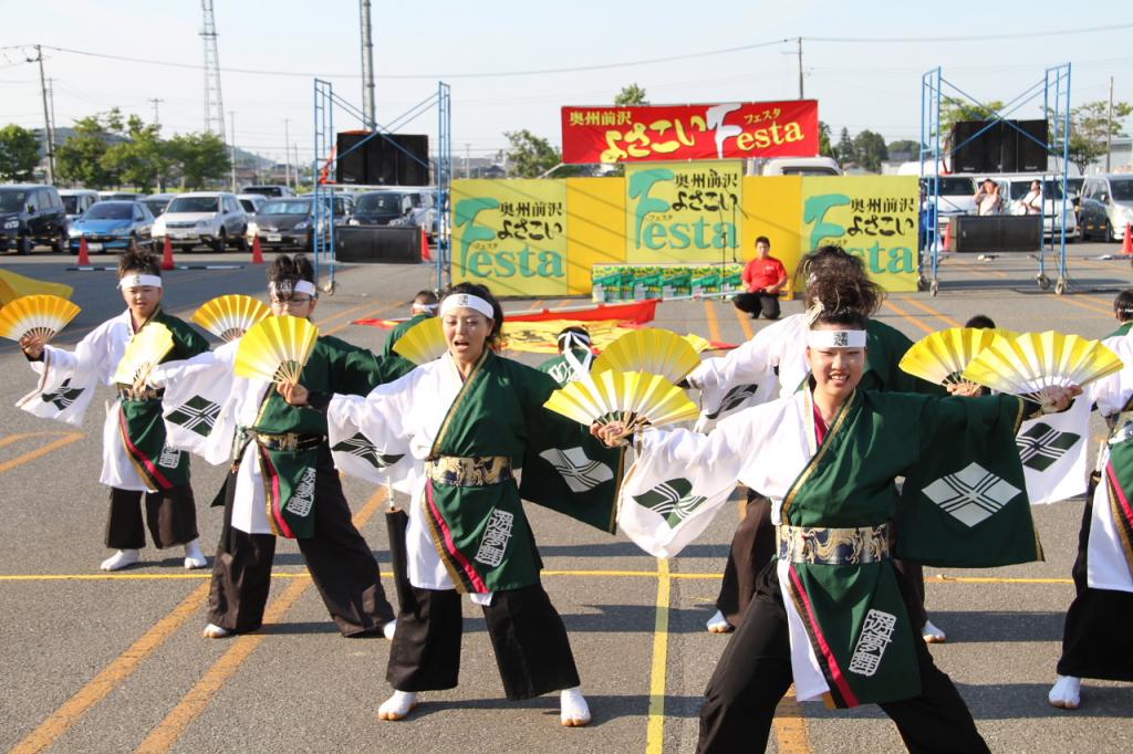 奥州前沢よさこいFesta11後編（奥州前沢よさこいフェスタ2015) 2015/07/12