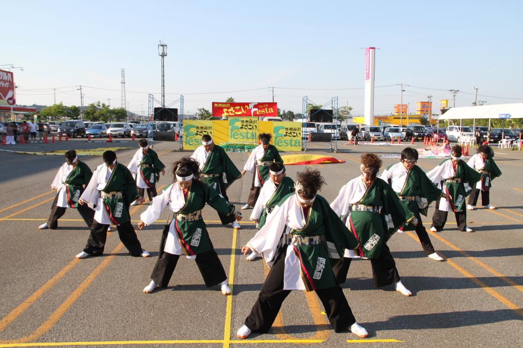 奥州前沢よさこいFesta11後編（奥州前沢よさこいフェスタ2015) 2015/07/12