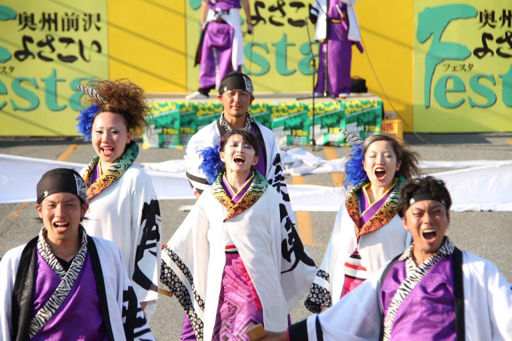 奥州前沢よさこいFesta11後編（奥州前沢よさこいフェスタ2015) 2015/07/12