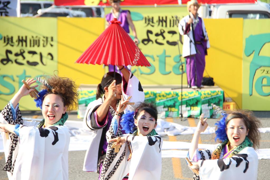 奥州前沢よさこいFesta11後編（奥州前沢よさこいフェスタ2015) 2015/07/12