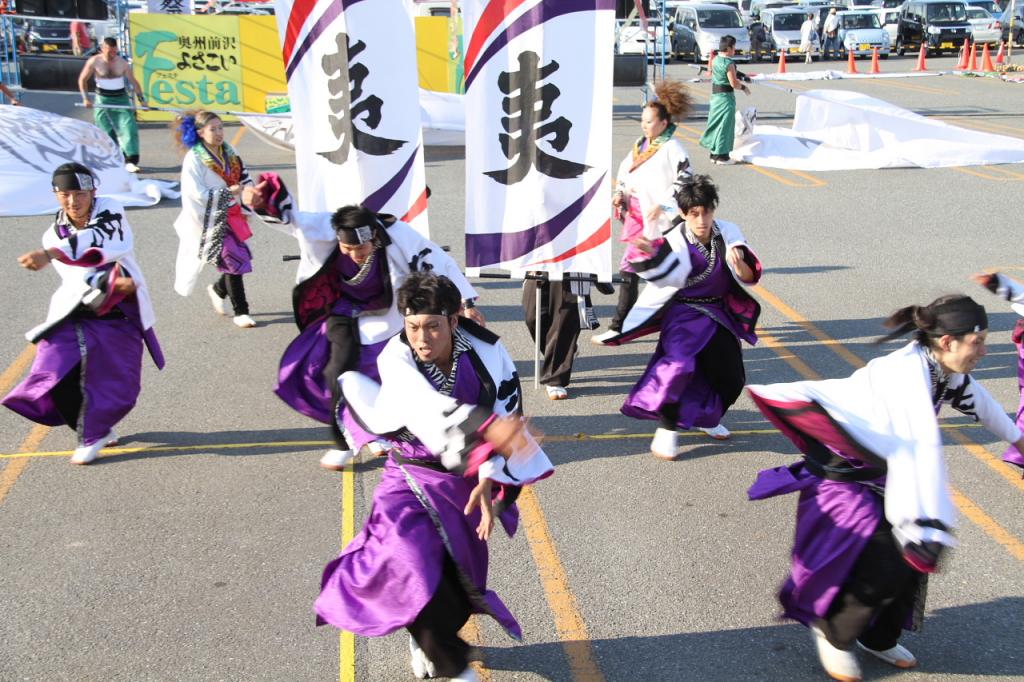 奥州前沢よさこいFesta11後編（奥州前沢よさこいフェスタ2015) 2015/07/12