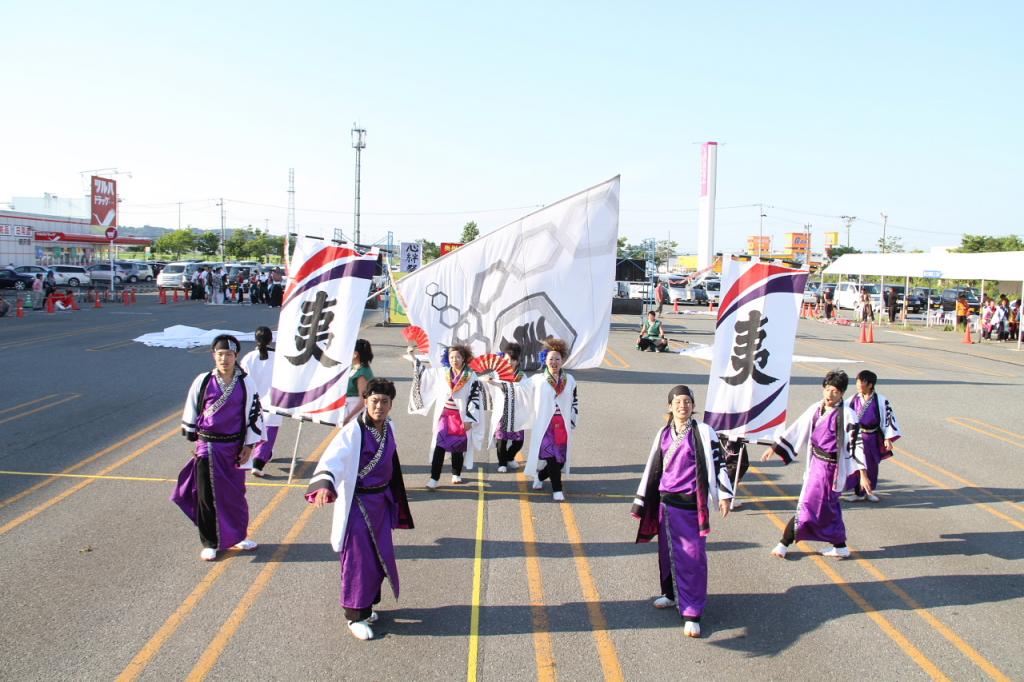 奥州前沢よさこいFesta11後編（奥州前沢よさこいフェスタ2015) 2015/07/12