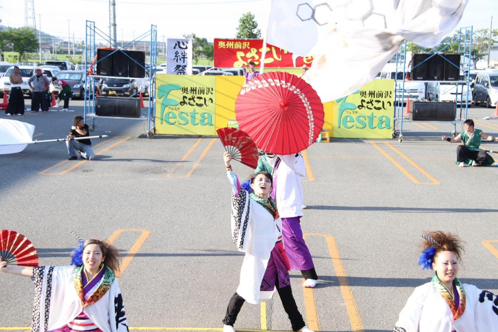 奥州前沢よさこいFesta11後編（奥州前沢よさこいフェスタ2015) 2015/07/12