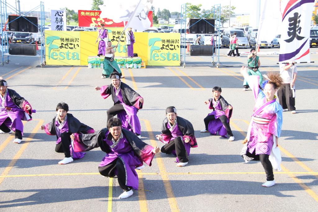 奥州前沢よさこいFesta11後編（奥州前沢よさこいフェスタ2015) 2015/07/12
