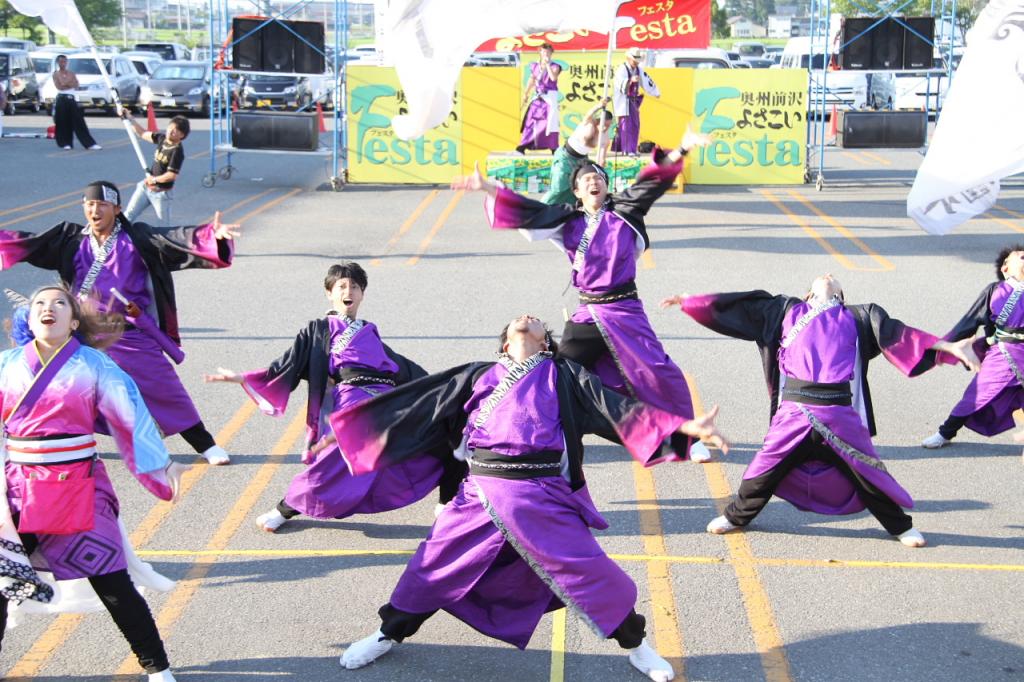 奥州前沢よさこいFesta11後編（奥州前沢よさこいフェスタ2015) 2015/07/12