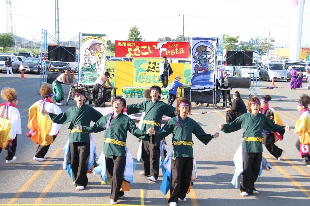 奥州前沢よさこいFesta11後編（奥州前沢よさこいフェスタ2015) 2015/07/12