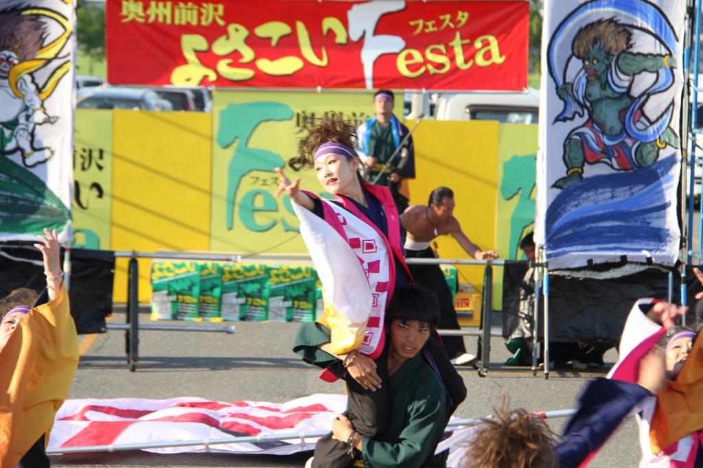 奥州前沢よさこいFesta11後編（奥州前沢よさこいフェスタ2015) 2015/07/12