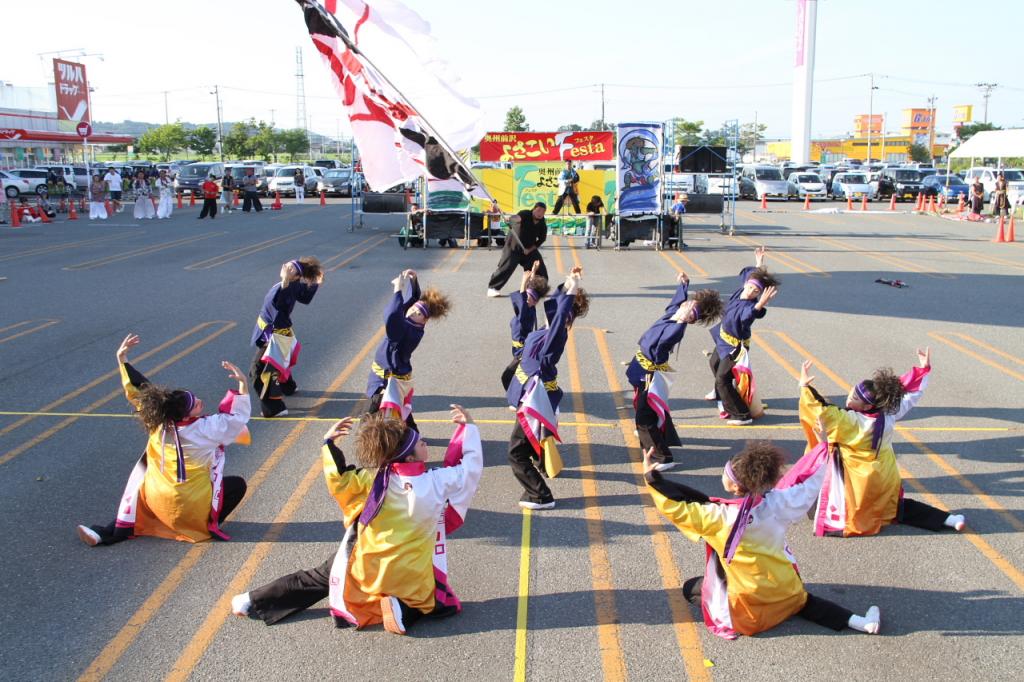 奥州前沢よさこいFesta11後編（奥州前沢よさこいフェスタ2015) 2015/07/12