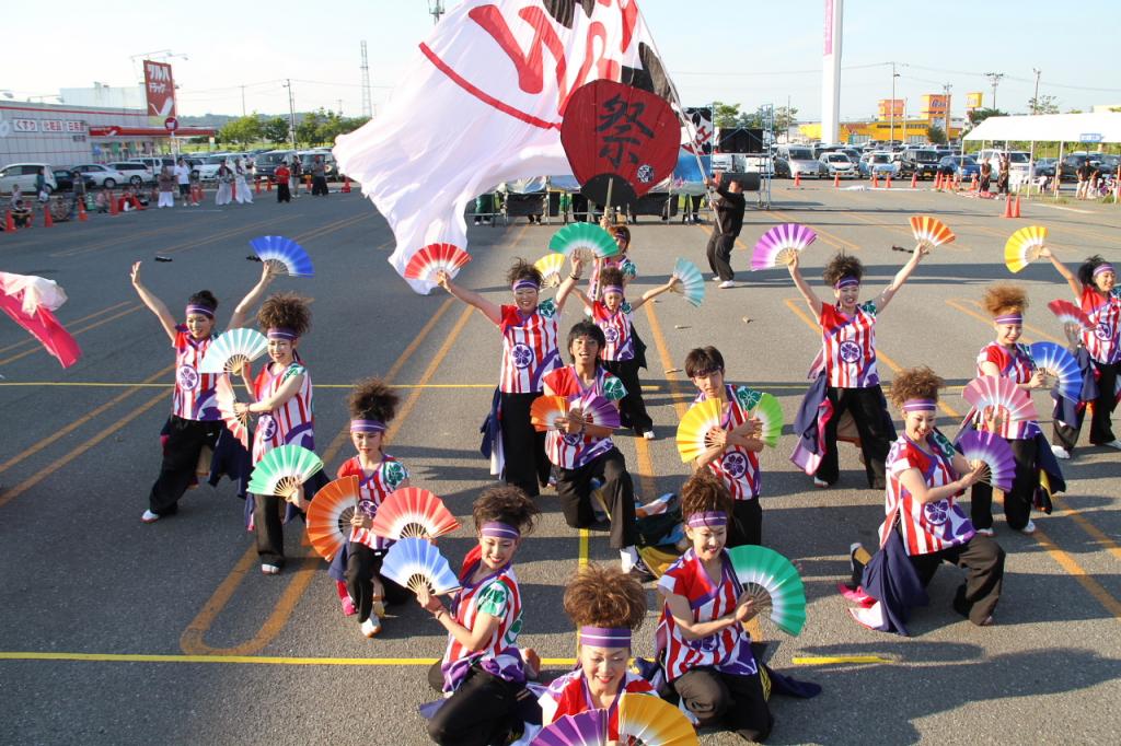 奥州前沢よさこいFesta11後編（奥州前沢よさこいフェスタ2015) 2015/07/12