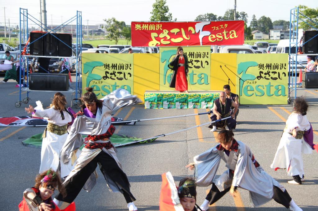 奥州前沢よさこいFesta11後編（奥州前沢よさこいフェスタ2015) 2015/07/12