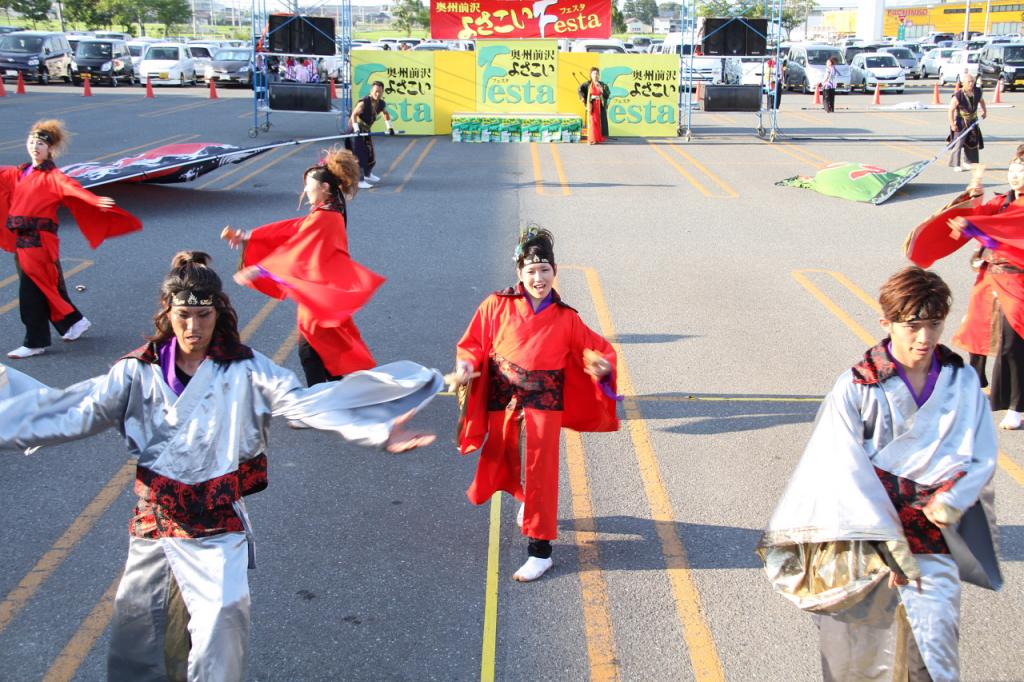 奥州前沢よさこいFesta11後編（奥州前沢よさこいフェスタ2015) 2015/07/12