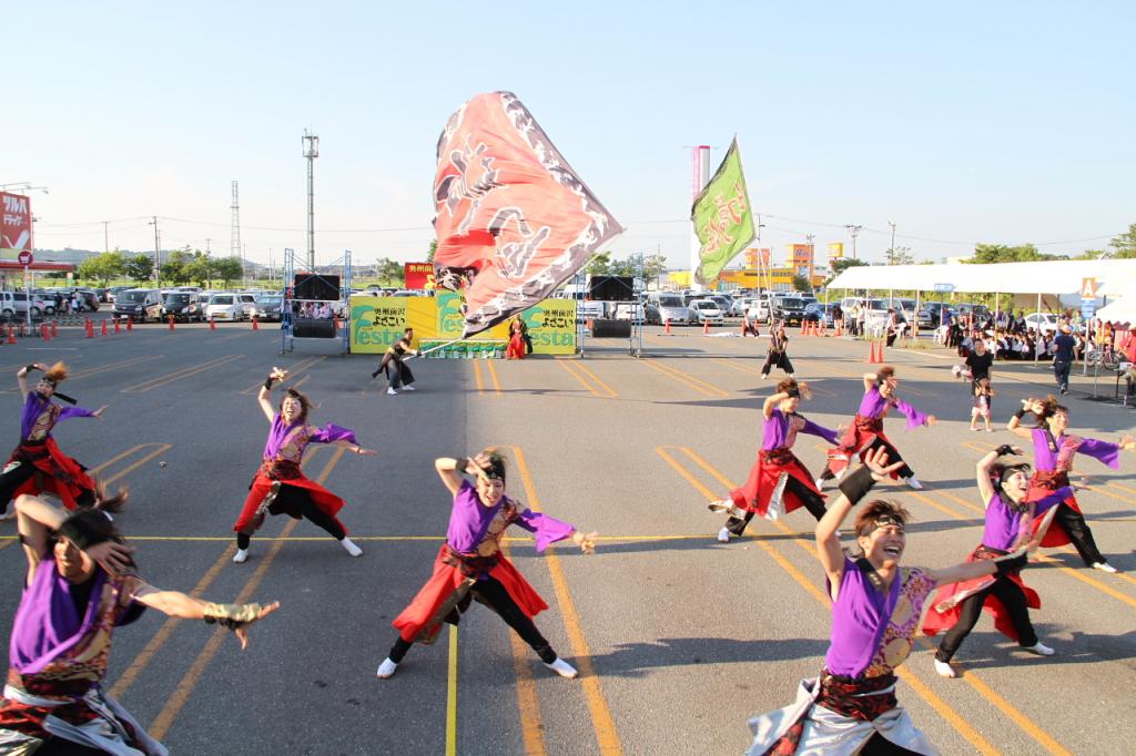 奥州前沢よさこいFesta11後編（奥州前沢よさこいフェスタ2015) 2015/07/12