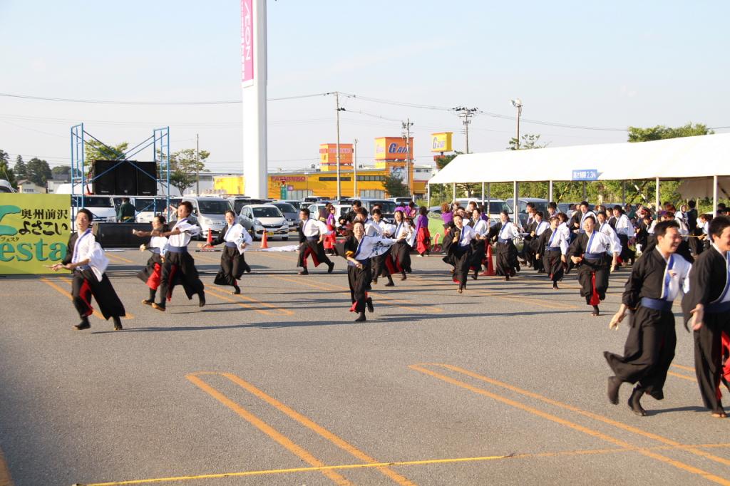 奥州前沢よさこいFesta11後編（奥州前沢よさこいフェスタ2015) 2015/07/12