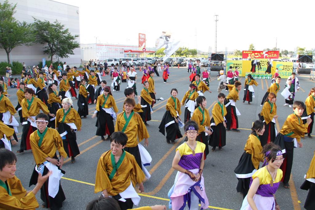 奥州前沢よさこいFesta11後編（奥州前沢よさこいフェスタ2015) 2015/07/12