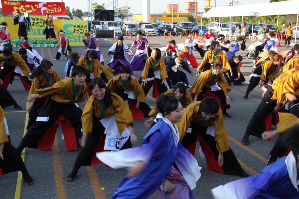 奥州前沢よさこいFesta11後編（奥州前沢よさこいフェスタ2015) 2015/07/12