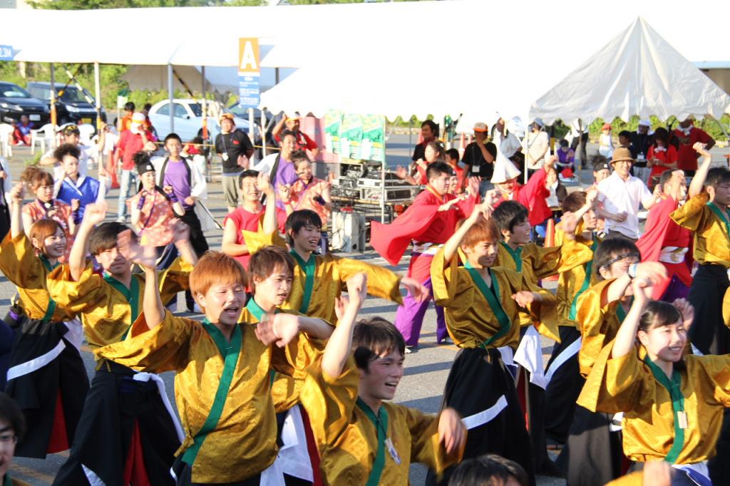 奥州前沢よさこいFesta11後編（奥州前沢よさこいフェスタ2015) 2015/07/12