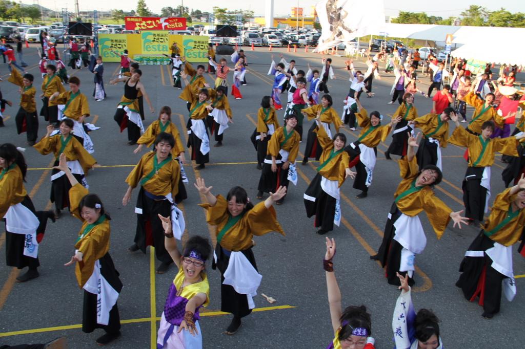 奥州前沢よさこいFesta11後編（奥州前沢よさこいフェスタ2015) 2015/07/12