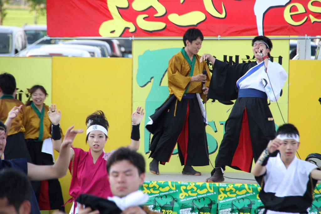 奥州前沢よさこいFesta11後編（奥州前沢よさこいフェスタ2015) 2015/07/12