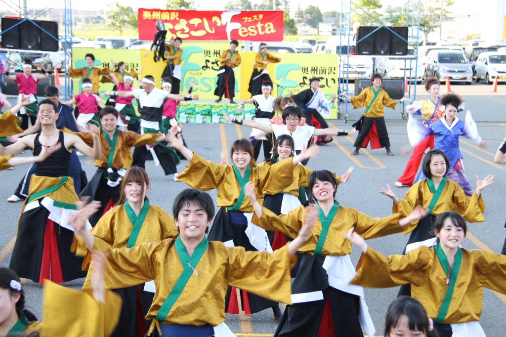奥州前沢よさこいFesta11後編（奥州前沢よさこいフェスタ2015) 2015/07/12