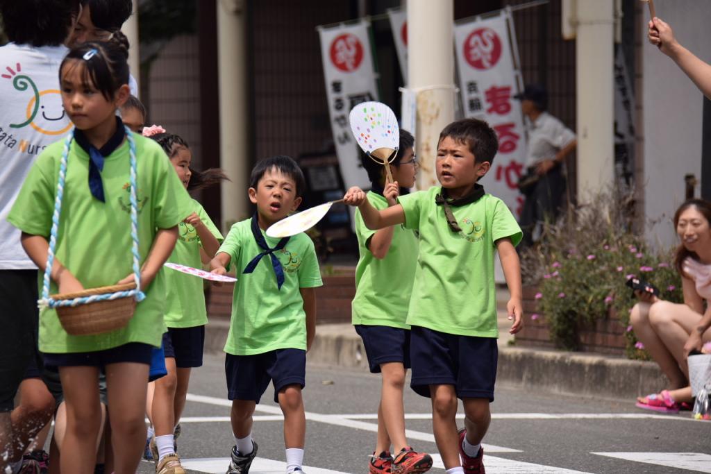 奥州水沢夏まつり2015前編 子供みこし・地方太鼓・干支和まつり・水沢ざっつぁか 2015/08/01