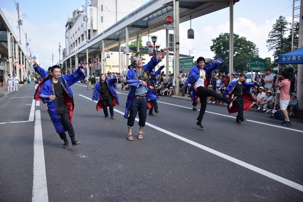 奥州水沢夏まつり2015前編 子供みこし・地方太鼓・干支和まつり・水沢ざっつぁか 2015/08/01
