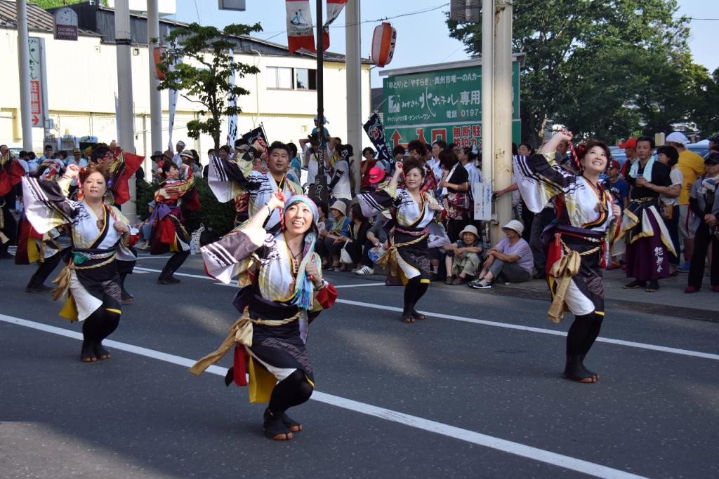 奥州水沢夏まつり2015前編 子供みこし・地方太鼓・干支和まつり・水沢ざっつぁか 2015/08/01