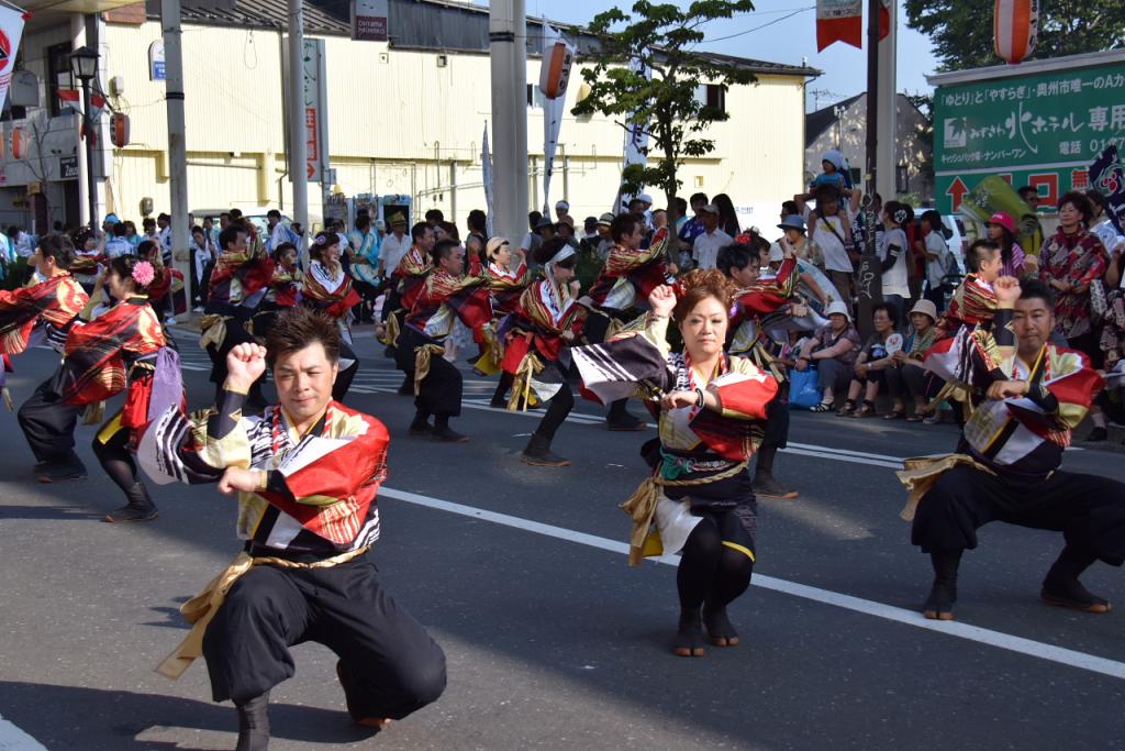 奥州水沢夏まつり2015前編 子供みこし・地方太鼓・干支和まつり・水沢ざっつぁか 2015/08/01